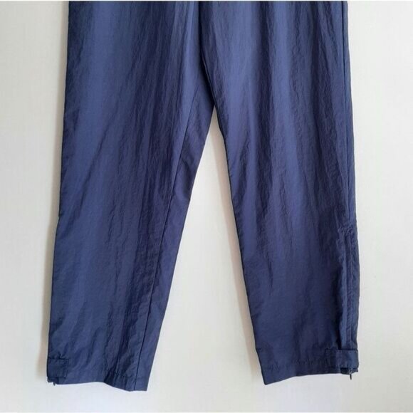 ADIDAS Retro Windbreaker Jogger Pants Blue Sz M - Picture 3 of 9